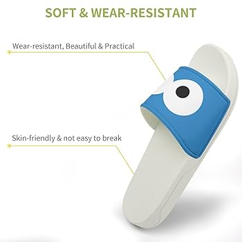 Amazon.co.jp: スリッパ セサミストリート クッキーモンスター